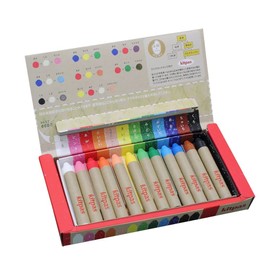 Nihon Rikaku KMRW-12C Kit Pass Medium Rice Wax, 12 Colors