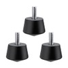 K&F Concept Universal Anti-Slip Rubber Tripod Foot Spikes Compatible with