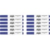 School Smart Washable Art Markers, Conical Tip, Blue, Pack of
