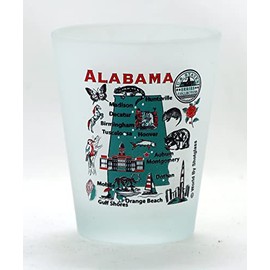 Alabama US States Series Collection Shot Glass
