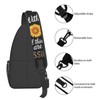 Jesus Christian Cross Crossbody Sling Bag For Women Men Adjustable
