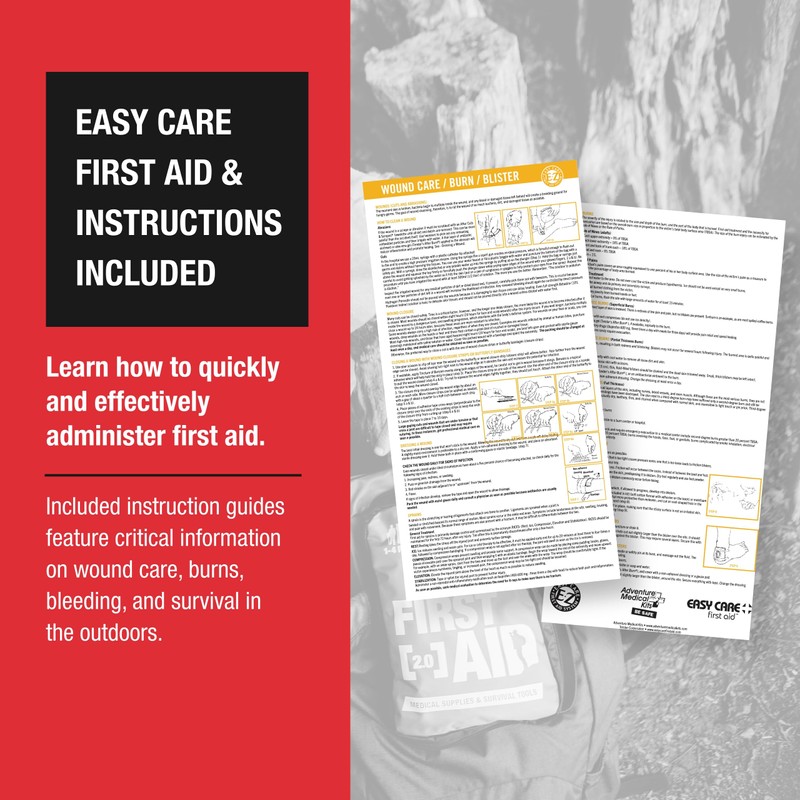 Adventure Medical Kits 32 oz Canteen and First Aid Kit