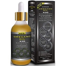 SUPERIOR FULVIC HUMIC Concentrated X935 Oregano Oil Drops (Oregano)