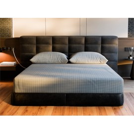 SleepOva Grounding Sheets Queen, 95% Organic Cotton + 5% Pure Silver Fiber, Bed Grounding Sheets for Healthy Sleep Therapy, Grounded Sheets with Grounded Cord Kit [60"x 80"x 16" Gray] (Queen)