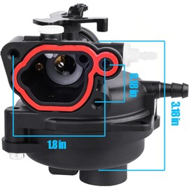 M230 Carburetor Carb Air Filter Kit - Compatible with Craftsman M230 163cc Engine, Craftman Carburetor, and Troy Bilt Lawn Mower Parts; 799584 Carburetor Perfect Engine Performance Solution