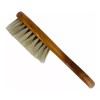 Lux-z Cepillo Facial De Cerdas De Pony Genuinas Mango Madera