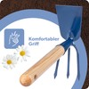 KADAX Metal Hoe with Wooden Handle, Double Hoe for Garden