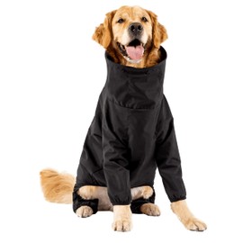 Canada Pooch Dog Slush Suit Dog Bodysuit for Rain and Snow Full Body Dog Suit Water-Resistant Dog Onesie