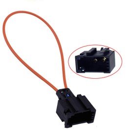 Greluma 1 x Female Light Guide Connector Bridge Socket Most Bus Fibre Optic Bridge Socket for Retrofitting and Repair Work