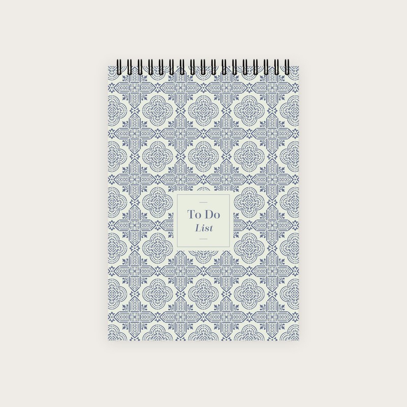 etmamu 251 To-Do List A5, 60 Sheets, 3 Columns, Task