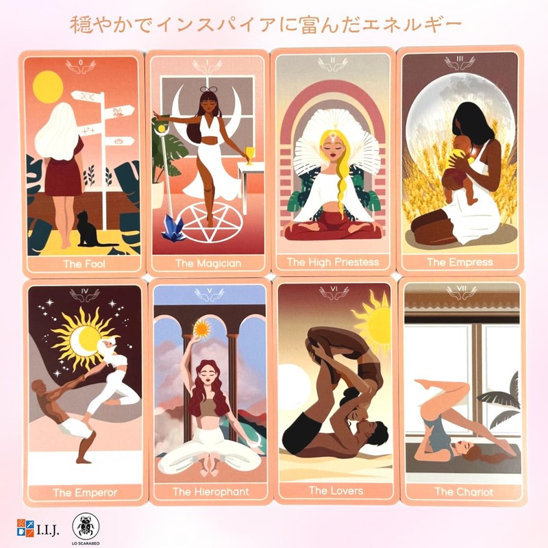 Tarot Cards, Weighted Edition, 78 Cards, Tarot Divination, Inner Light