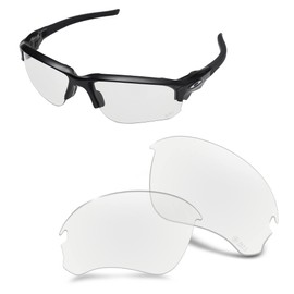 AOZAN ANSI Z87.1 Replacement Lenses Compatible with Oakley Flak Draft OO9364 Sunglasses, A028EU-HICLEAR, A028EU-HICLEAR, High resolution clear