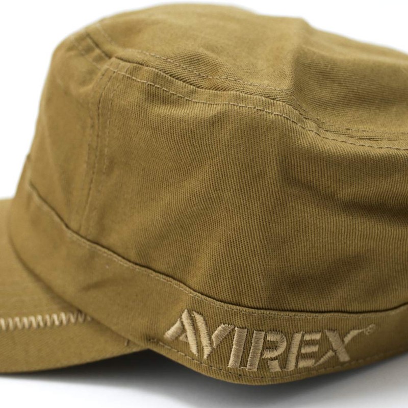 Avirex Standard Embroidered Brim Work Cap, Big Size, Hat, XL,