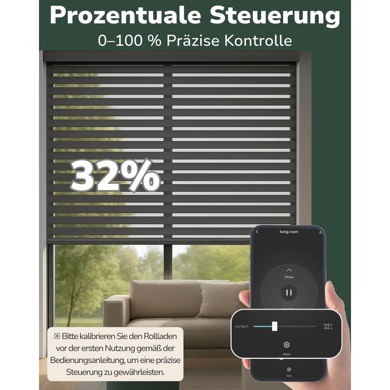 LoraTap WiFi Roller Shutter Control for Roller Shutters & Motorized