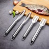 Zasjon Fish Scaler Stainless Steel, Pack of 2 Fish Peeler