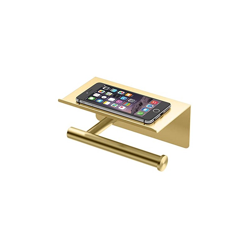 Gatco 1420B Latitude II 7-Inch Toilet Paper Holder with Phone