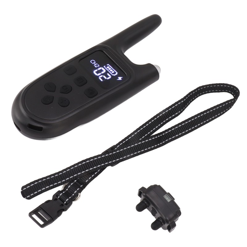 Dog Bark Collar Remote Control Rechargeable Smart IP7 Waterproof Pet