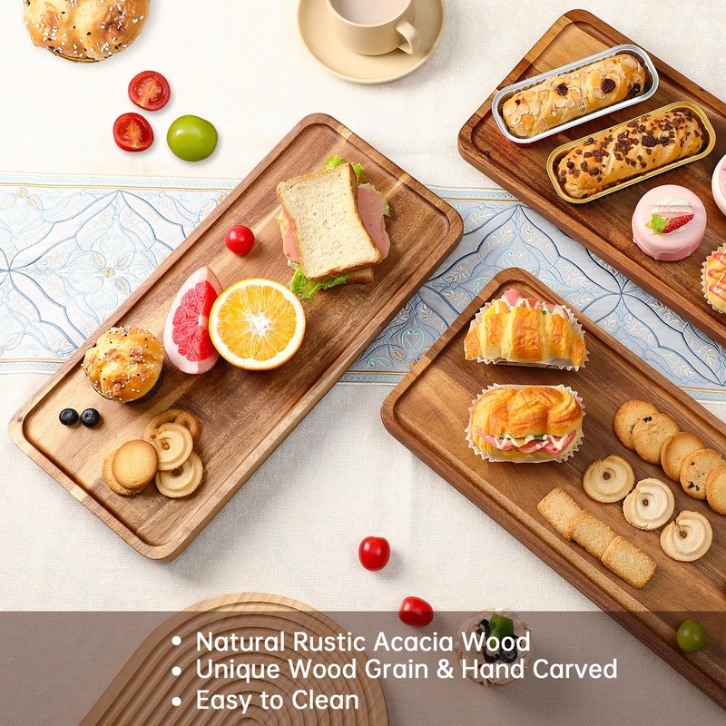 3 Tiered Serving Tray 17 Inch Wooden Cupcake Stand Foldable