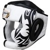 Farabi Sports Boxing Head Guard, Helmet prototector Gear Real Leather