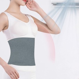 ITODA Back Warmer Extra Warm Back Support Double-Sided Thermal Kidney Warmer Winter Heat Belt Elastic Abdominal Warmer Heat Therapy Waist Warmer Thin Back Strap Heat Protection for Back Waist