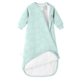 Unisex Sleeping Bag for Babies and Toddlers 3.5 Tog Sleep Sack 0-6Months, Newborn Sleep Sack, Wearable Blanket Baby,One Piece with Sleeves,Gifts for Baby