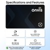 Onvis Wallet Tracker Card Compatible with Apple Where Is App