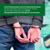 Shoke Genuine Police Handcuffs - Chain Lock with Lock -