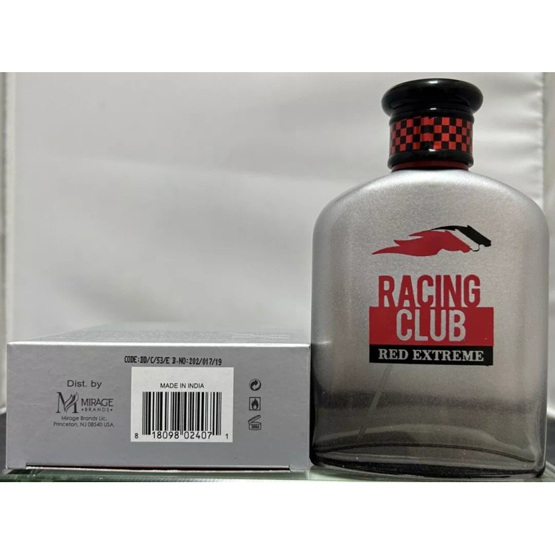 Red MIRAGE RACING CLUB RED EXTREME MENS 3.4 OZ EAU