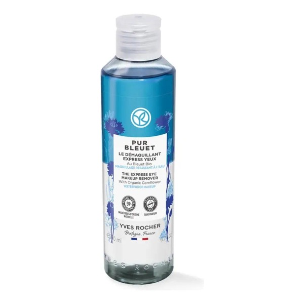Yves Rocher Pur Bleuet Desmaquillante Bifásico para Ojos 200 ml