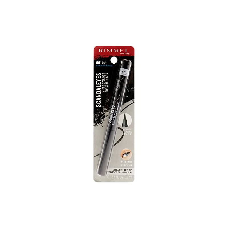 Rimmel Scandaleyes Micro Eye Liner, Black
