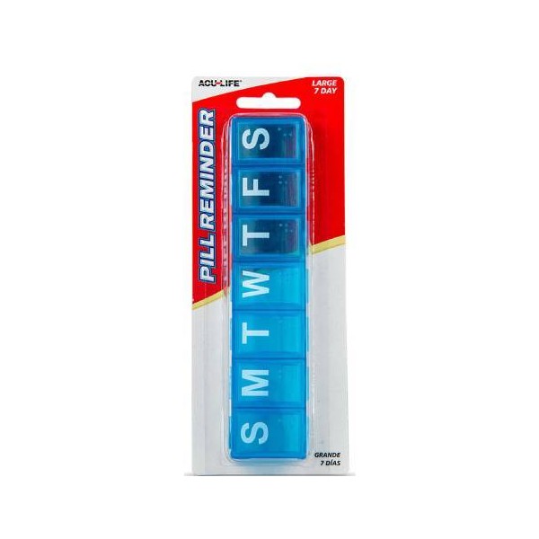 Aculife X-Large Pill Box, 7pcs