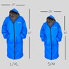 Malo'o Adult Long Sleeve Sherpa Lined Surf Parka-Waterproof and Windproof-Changing