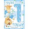 You're 1 Today Birthday Card