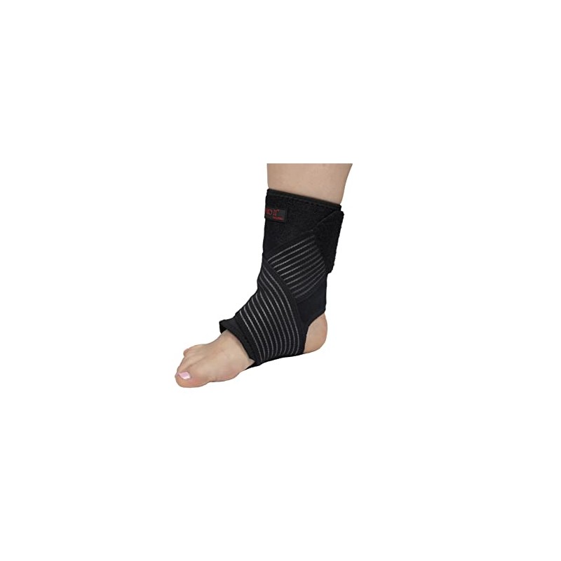 PRO 11 WELLBEING Double Pull Ankle Support With Dual Straps