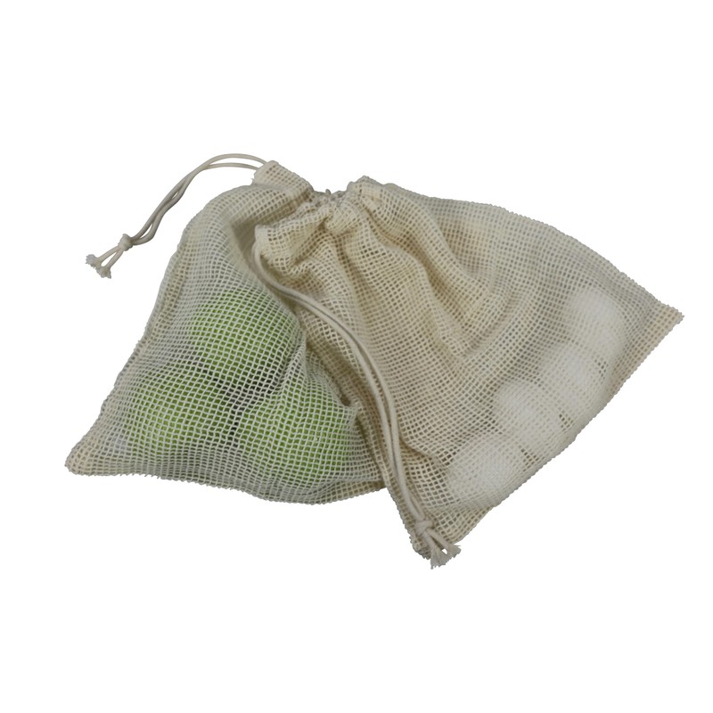 Dexam Set of 3 Organic Fruit & Vegetable Bags