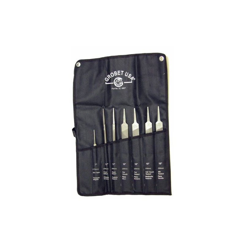 7 Piece Assorted American Pattern File Set