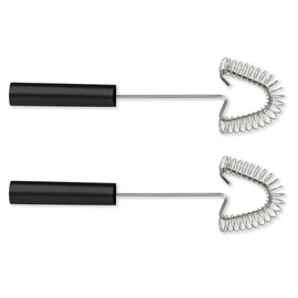 RADA Wire Kitchen Whisk Stainless Steel Resin, 9-3/8 Inches, Pack of 2