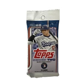 Topps 2025 Series 2 Baseball Trading Card Pack (14 Cards)
