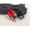 CES 20 FOOT SPEAKER WIRE RCA PLUG - RCA PLUG