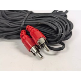 CES 20 FOOT SPEAKER WIRE RCA PLUG - RCA PLUG