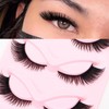 5 Pairs of 3D False Eyelashes, Cat Eye, Artificial Eyelashes,