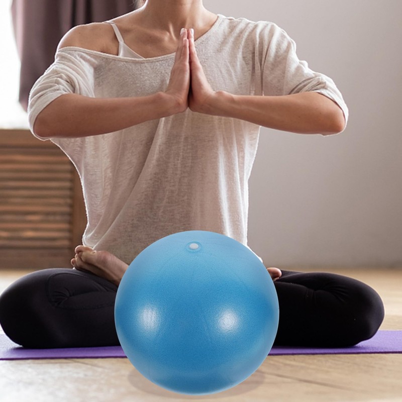 Mipcase Exercise Ball 9 Inch Small Yoga Ball for Between