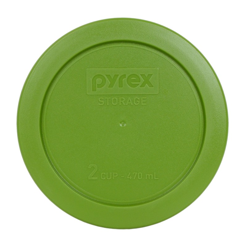 Pyrex Bundle - 12 Items: (3) 7210-PC 3-Cup Turquoise Lids,