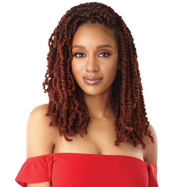 MULTI PACK DEALS! Outre Crochet Braids X-Pression Twisted Up Wavy Bomb Twist 18" (5-PACK, 1B)