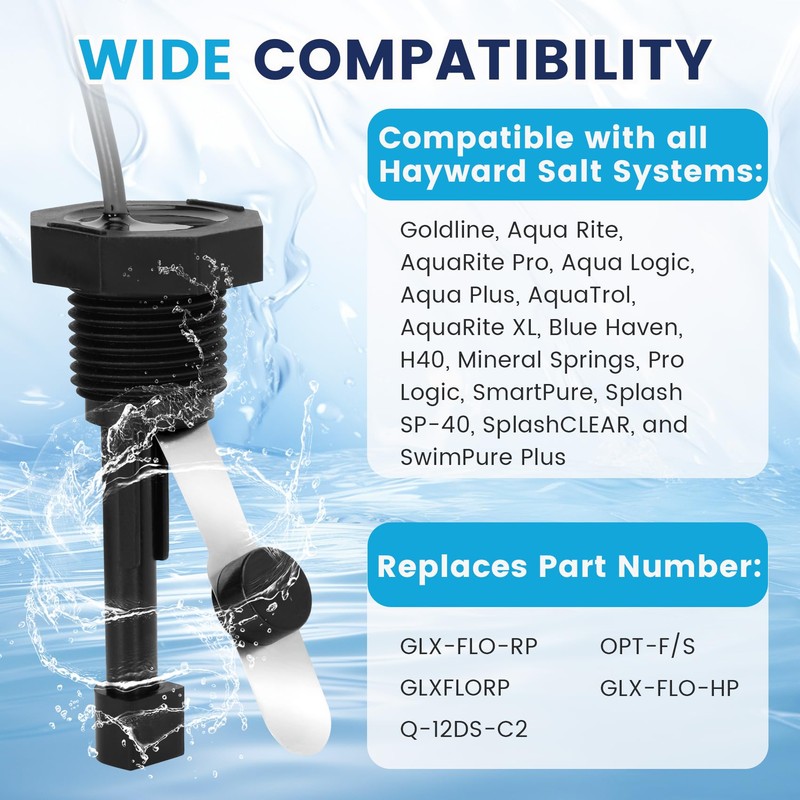 Glx-Flo-Rp Flow Switch for Hayward Salt System & Salt Cell,