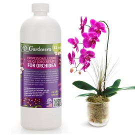𝐏𝐑𝐎𝐅𝐄𝐒𝐒𝐈𝐎𝐍𝐀𝐋 Liquid Silica Plant Supplement - 32oz - ORCHIDEA Plants Liquid Silica Boost Fertilizer - Stronger Stems & Healthy Leaves for Indoor & Outdoor Orchideas (Makes 180 Gallons)