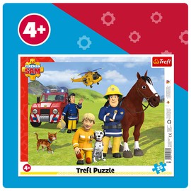 Trefl, Jigsaw Puzzle Frame Puzzle with Underlay, 25 Pieces, Always on the Hat, for Children from 4 Years
