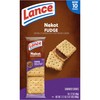 Lance Sandwich Cookies, Nekot Fudge, 10 Individually Wrapped Packs, 6