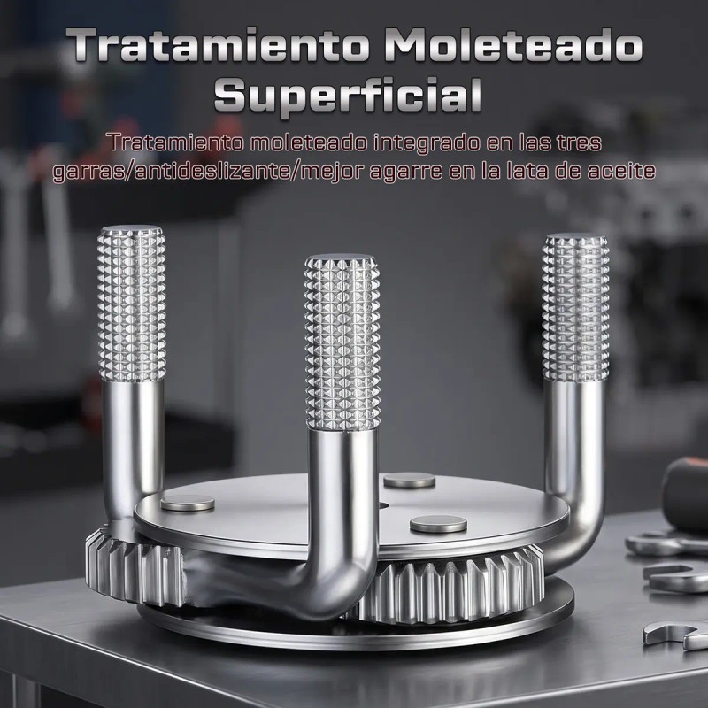 Universal Llave Filtro De Aceite Tipo Araña De 69 A