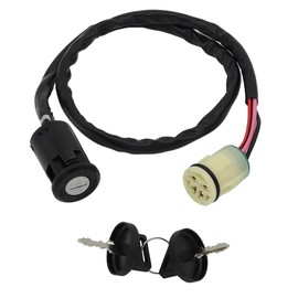 Factory Spec, AT-01283, Ignition Switch w/Keys for Honda Foreman 500/520, Rubicon 500/520 & Rancher 420 fits many 2015-2024 Models